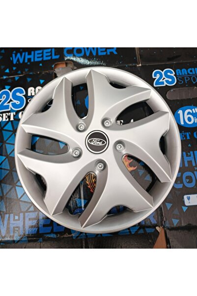 Universal 15 inç Ford Focus Uyumlu Jant Kapağı 4'lü Takım Amblem Hediyeli