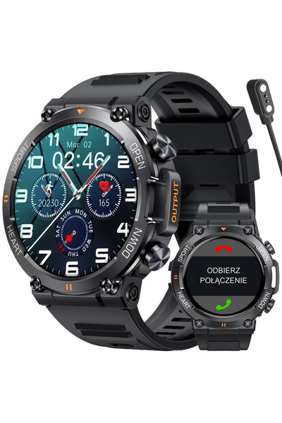 Rubicon SMARTWATCH BĂRBĂTESC RNCE95 - APELURI, PULSOMETRIE (sr040a)