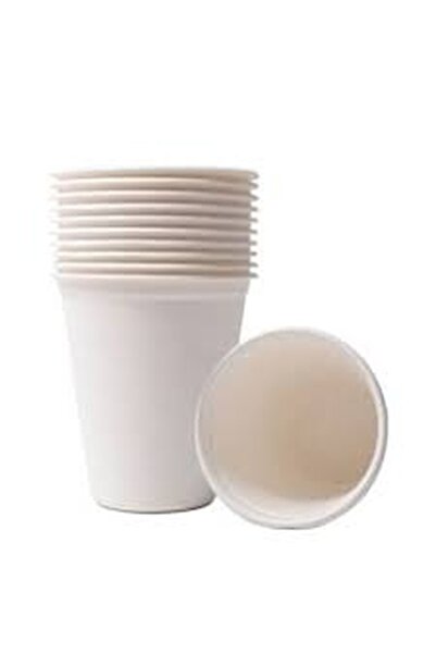 Yelken Cup 7oz Karton Bardak 100 Adet Koli Beyaz