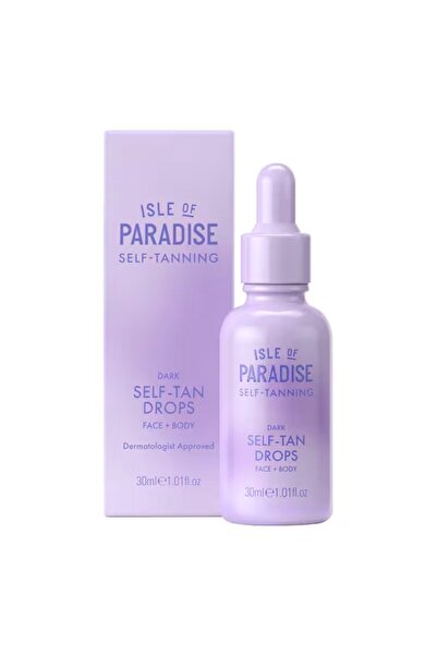 Isle Of Paradise Bronzlaştırıcı Serum Damlalar 30 ml | Kademeli ve Doğal Bron...
