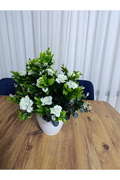 moysahsap party&ahşap Floare artificială de acacia albă pentru decorarea case...