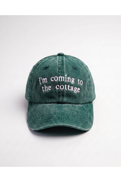 Tresore "Idem do vikendice" vezena vintage bejzbol kapa, trend "cottagecore" ...