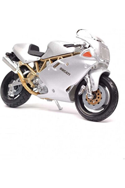 BBURAGO Μοτοσικλέτα Ducati Supersport 900 Final Edition - Ασημί 1:18 Για Ηλικ...