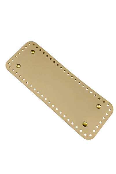 EleganTShoP Rivetli Deri Çanta Tabanı Dikdörtgen 23*8,4 cm