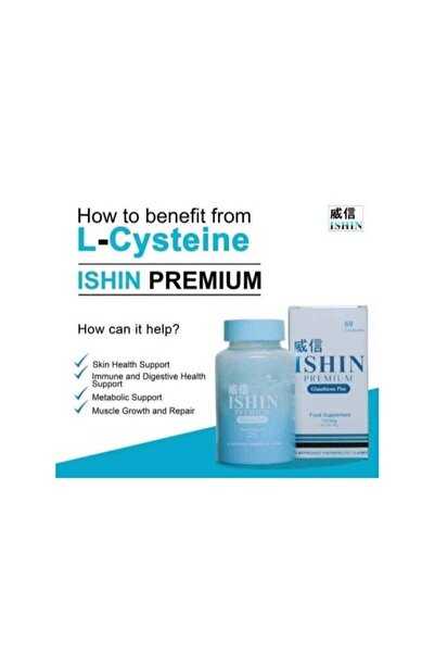 ishin Premium White Glutathione Plus 60 Capsules