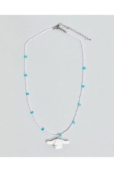 R&B Cinnamoroll Beaded Necklace