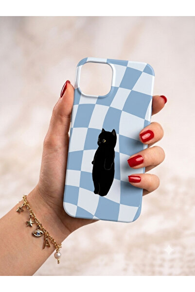 lirius.co İphone 12/12Pro Uyumlu Silikon Içi Kadife Lansman Desenli Telefon K...