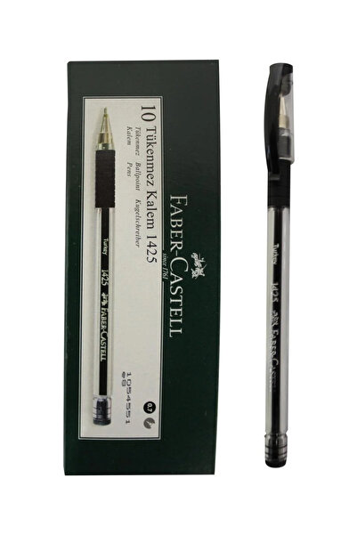 ED KIRTASİYE Faber-Castell 1425 Needle Tip Ballpoint Pen 10'Lu Advantageous P...