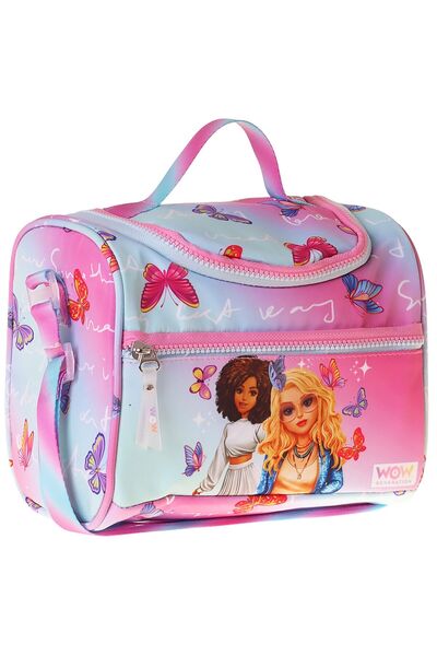 WOW Generation Girl's Butterfly Printed Thermal Insulated School Lunch Bag (T...