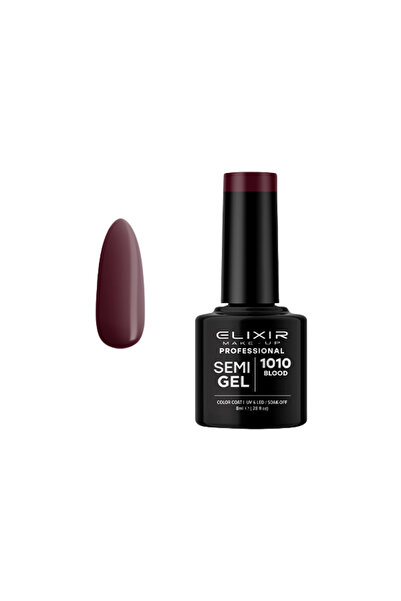 Elixir SEMI GEL (ΗΜΙΜΟΝΙΜΟ ΒΕΡΝΙΚΙ) - 1010 (BLOOD) 8ML