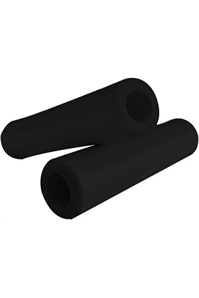 OEM Set 2 manșoane bicicletă, 130 mm, Absorbție șocuri, Spumă siliconică, Negru