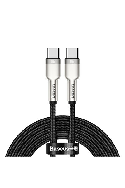 Baseus Cablu de date Seria Cafule Metal (CATJK-D01) - Type-C la Type-C, Încăr...