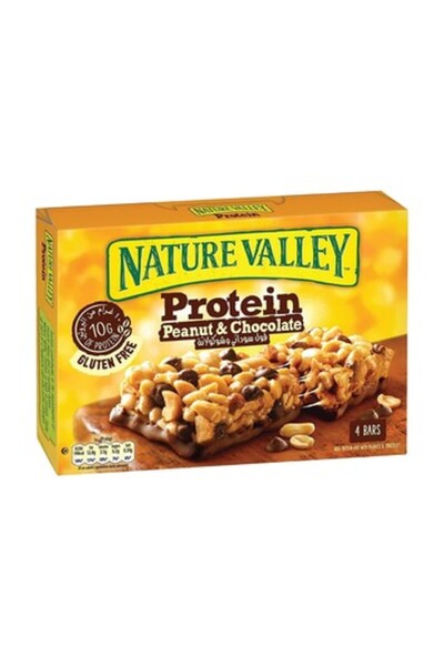 Nature Valley ألواح البروتين بالكراميل المملح 4×40 جرام