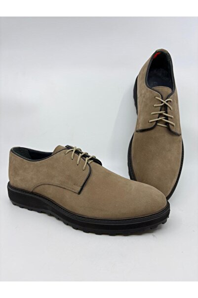 Papuccu Kum Nubuck Men's Leather Shoes