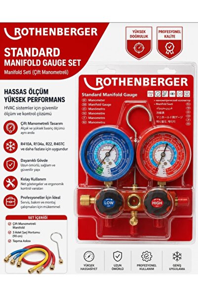 Rothenberger R32 Manifold Seti