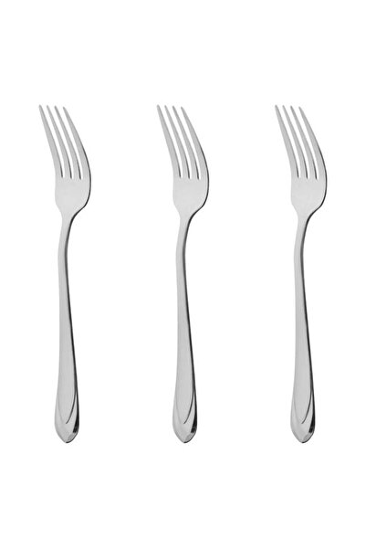 OEM Set Furculițe "Triagle", Oțel inoxidabil, Inox, 21.5cm, 3