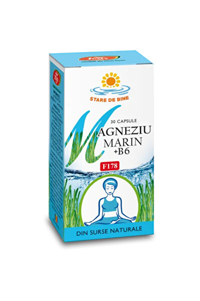 Fares Magneziu Marin + B6, F178, 30 capsule