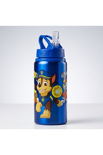 Z Store Sticlă de apă din aluminiu albastră Paw Patrol pentru copii (500ml) –...