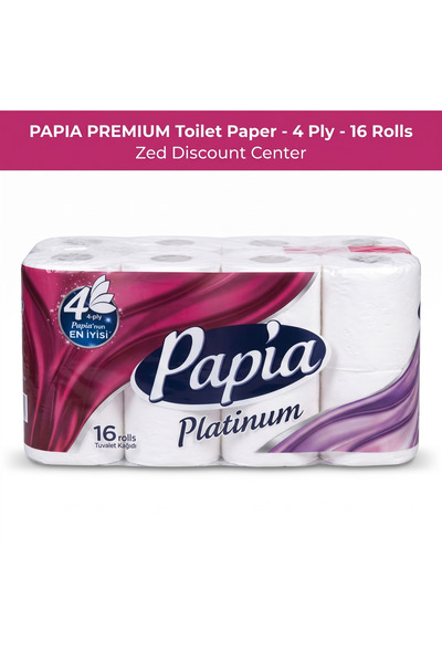 Papia Hârtie igienică Platinum 4 straturi 16 role