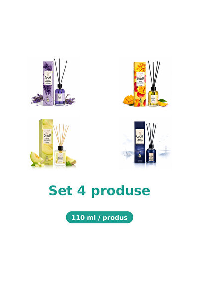 Golf Set 4 Produse Golf, Mix Lavanda, Mango, Melon, Bosphorus Dream