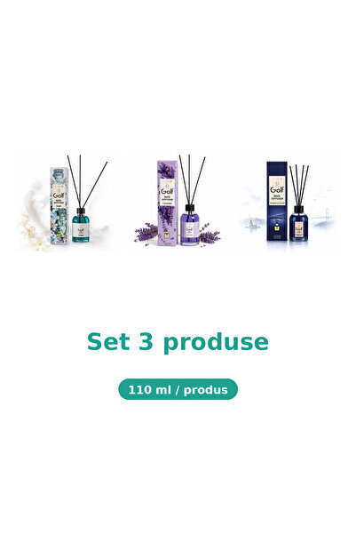 Golf Set 3 Produse Golf, Mix Angel, Lavanda, Bosphorus Dream
