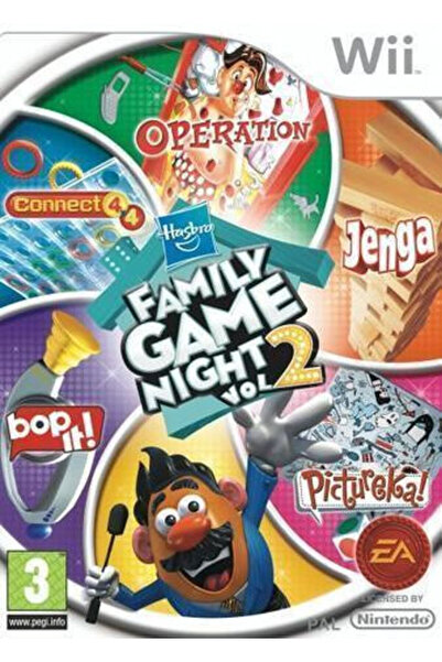 Electronic Arts Hasbro Family Game Night 2 (Nintendo) Παιχνίδι Wii (Μεταχειρι...