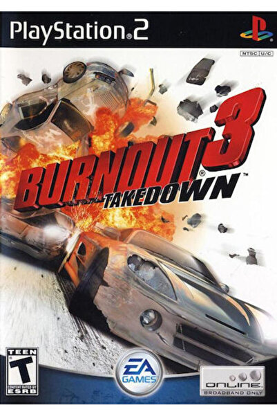 OEM Burnout 3:Takedown PS2 Παιχνίδι PS2 (Μεταχειρισμένο)