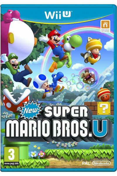 Nintendo Νέο Παιχνίδι Super Mario Bros. U για Wii U (Μεταχειρισμένο)