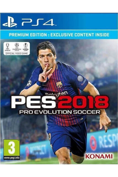 KONAMI Pro Evolution Soccer 18 Παιχνίδι PS4 (Μεταχειρισμένο)