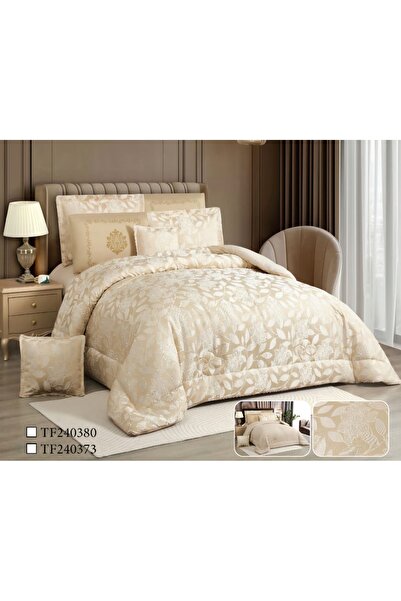 Ropi Rogena Summer Jacquard Bedspread - Soft Cool King Quilt Set 8 Pieces Que...
