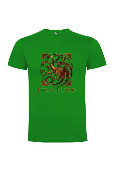 iLovePrints Flaming Thrones of Fire Tshirt