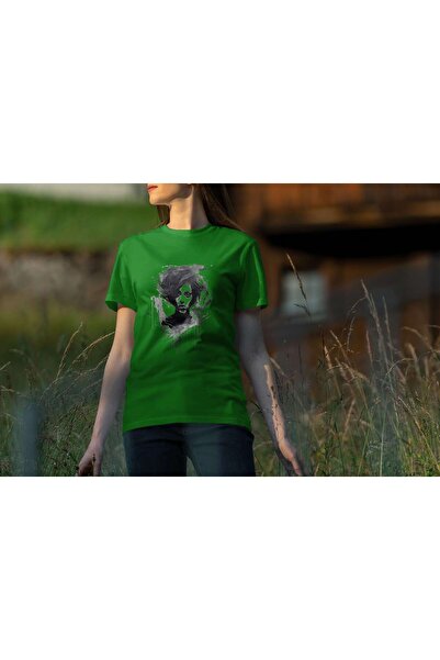 iLovePrints Monochrome Abstract Portrait Tshirt