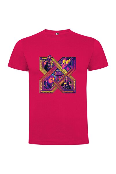 iLovePrints Fractal Thunder: Official Marvel Tshirt