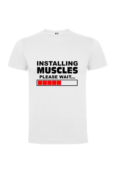 iLovePrints Muscle Magic Displayed Tshirt