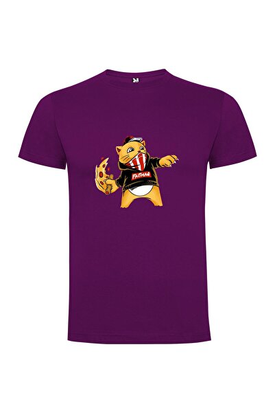 iLovePrints Feline Pizza Heroes Tshirt