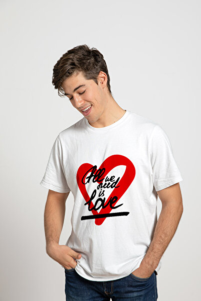 iLovePrints Μπλούζα Valentine All we need is Love