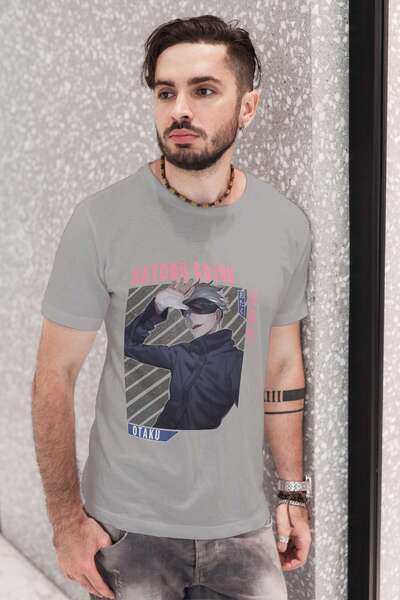 iLovePrints Satoru Gojo Character Poster Tshirt