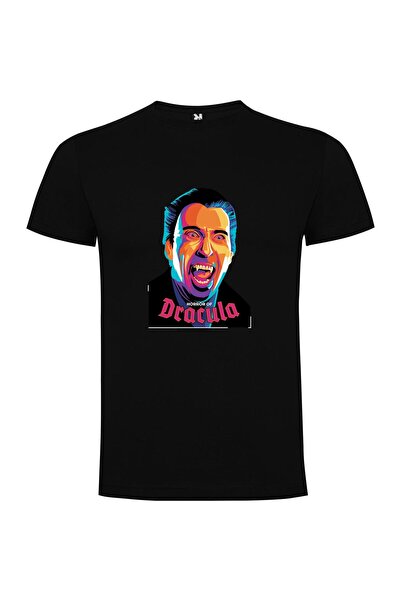 iLovePrints Vintage Dracula Portrait Tshirt