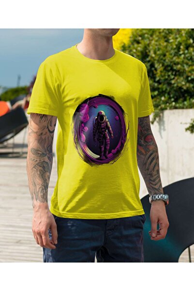 iLovePrints Abstract Astronaut Art Tshirt