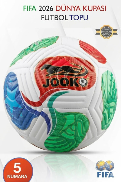 Jook 5 No Dünya Kupası Futbol Topu Halı Saha Çim Saha Sert Zemin Futbol Topu