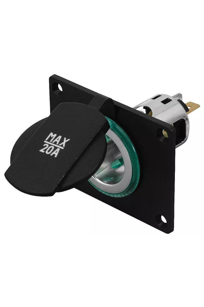 HYBRID PRO CARE Priza bricheta auto cu montaj pe placa 20A Pro Car