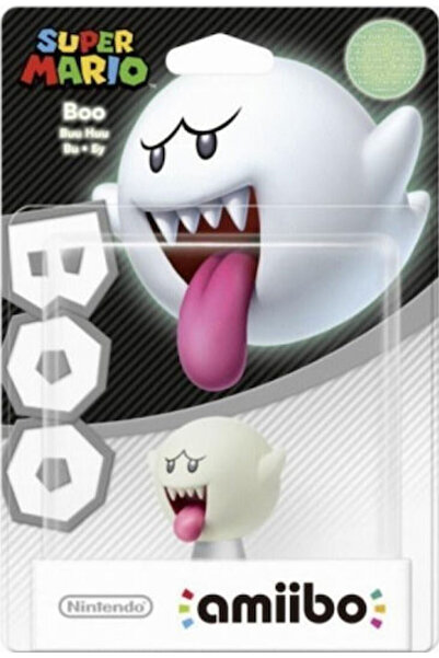 Nintendo Amiibo Φιγούρα χαρακτήρα Super Mario Boo για 3DS/WiiU