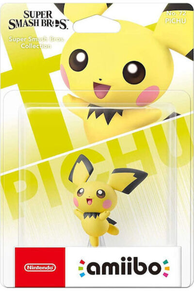 Nintendo Amiibo Super Smash Bros Φιγούρα Χαρακτήρα Pichu για Switch