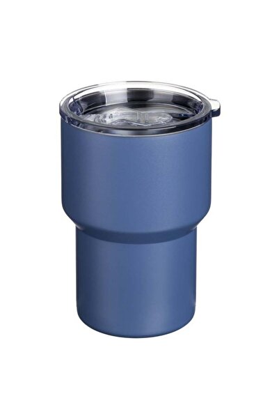 OEM Pahar termos din oțel inoxidabil alb cu capac, 400 ml, reutilizabil pentr...