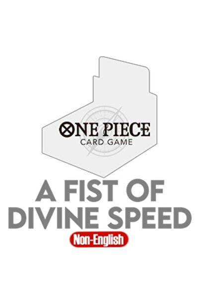 ONE PİECE A Fist of Divine Speed Booster Box Japoneză