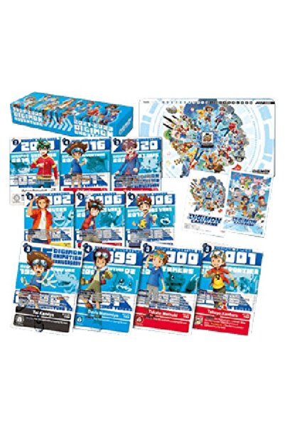 BANDAI Digimon Seria de animație Digimon Set de a 25-a aniversare