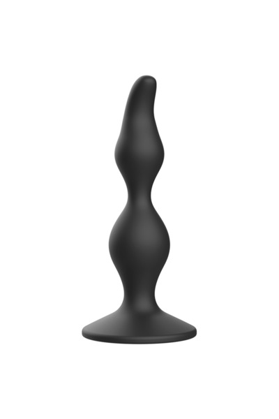 ADDICTED TOYS Plug Anal din Silicon Negru – 12 cm