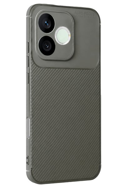 New Face Svl-Shop Honor 600 Lite Auto Focus Carbon Cover (133111) - Gray