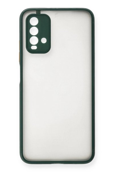 New Face Svl-Shop Redmi 9t Case Montreal Silicone Cover (134200) - Green