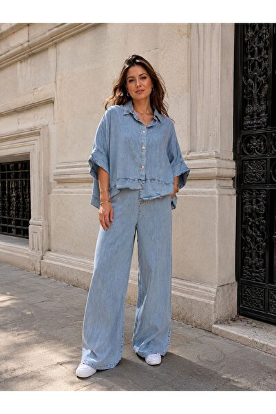 Denim Tencel Set